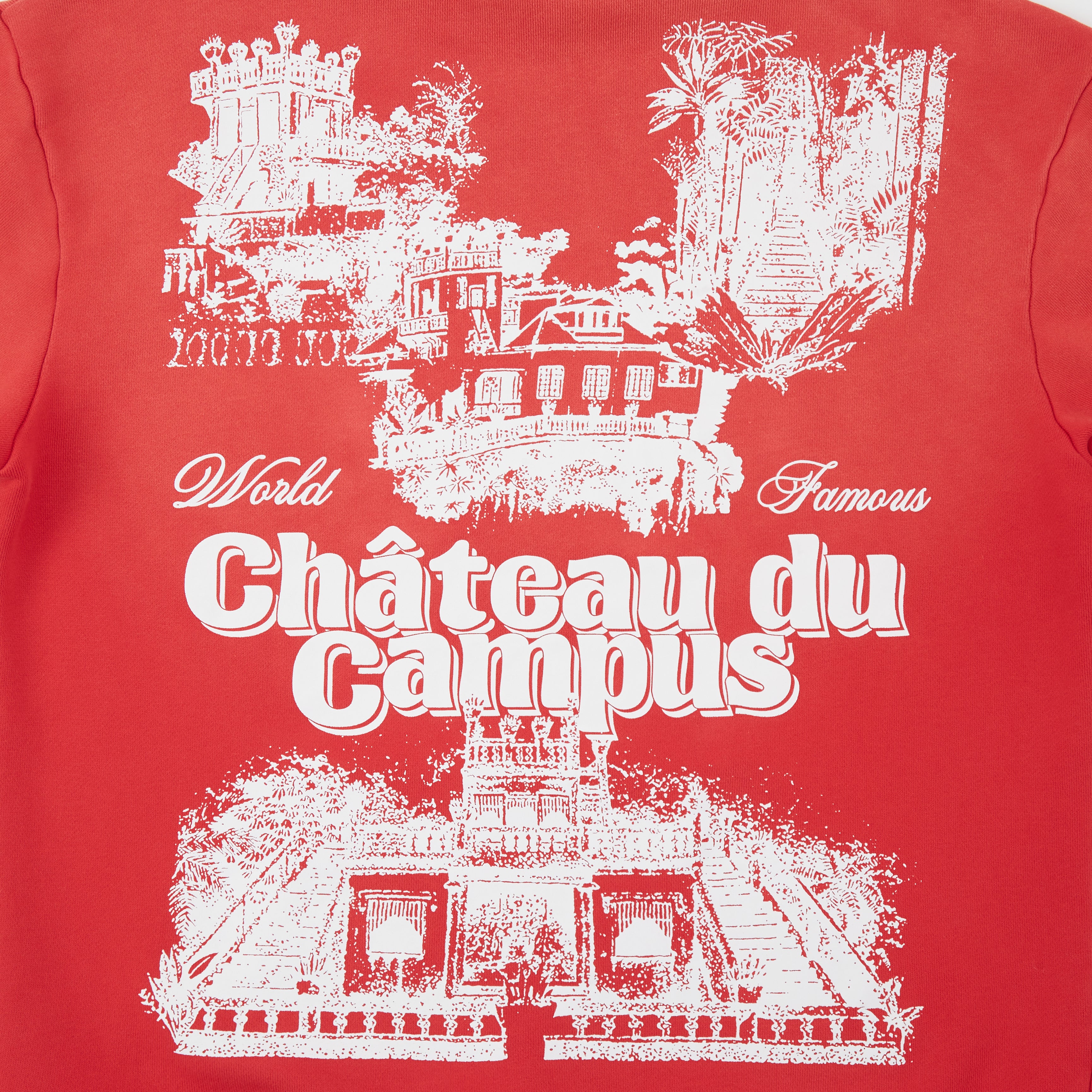 Chateau Hoodie Sun Fade Wash (Red)